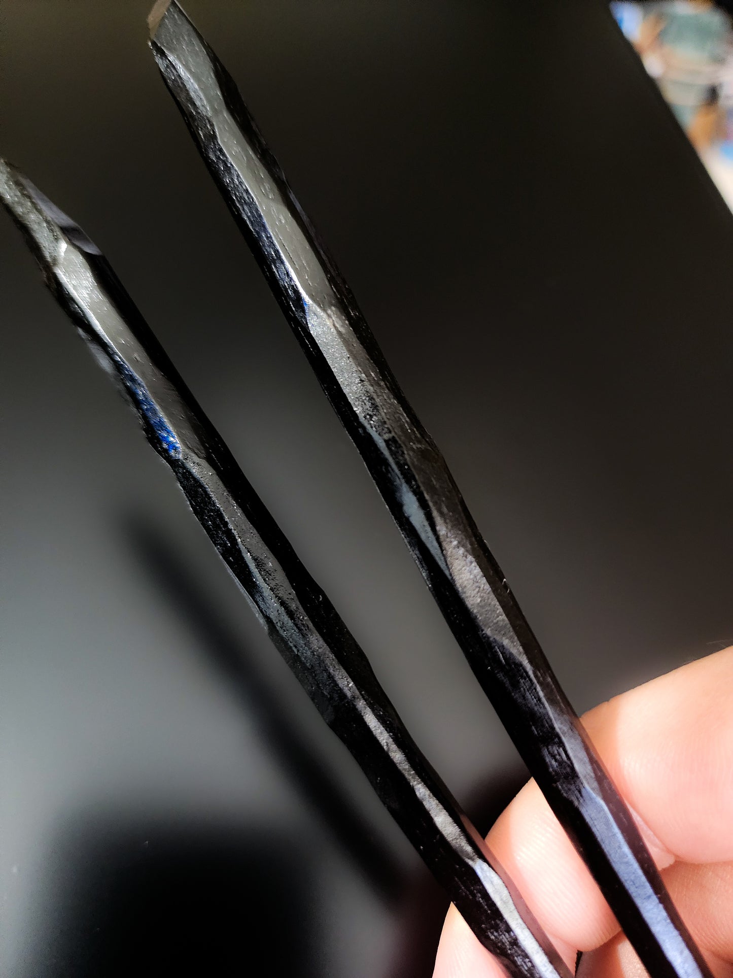 Ebony Hand Carved Chopsticks