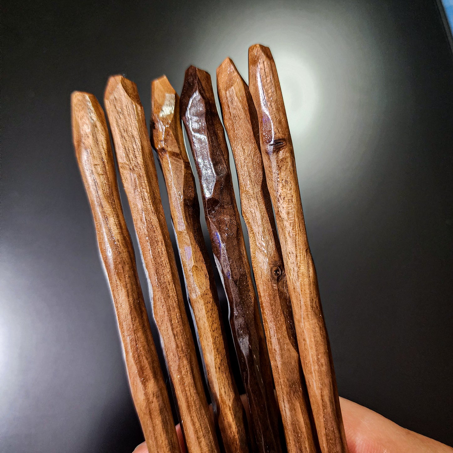 Walnut hand carved Chopsticks