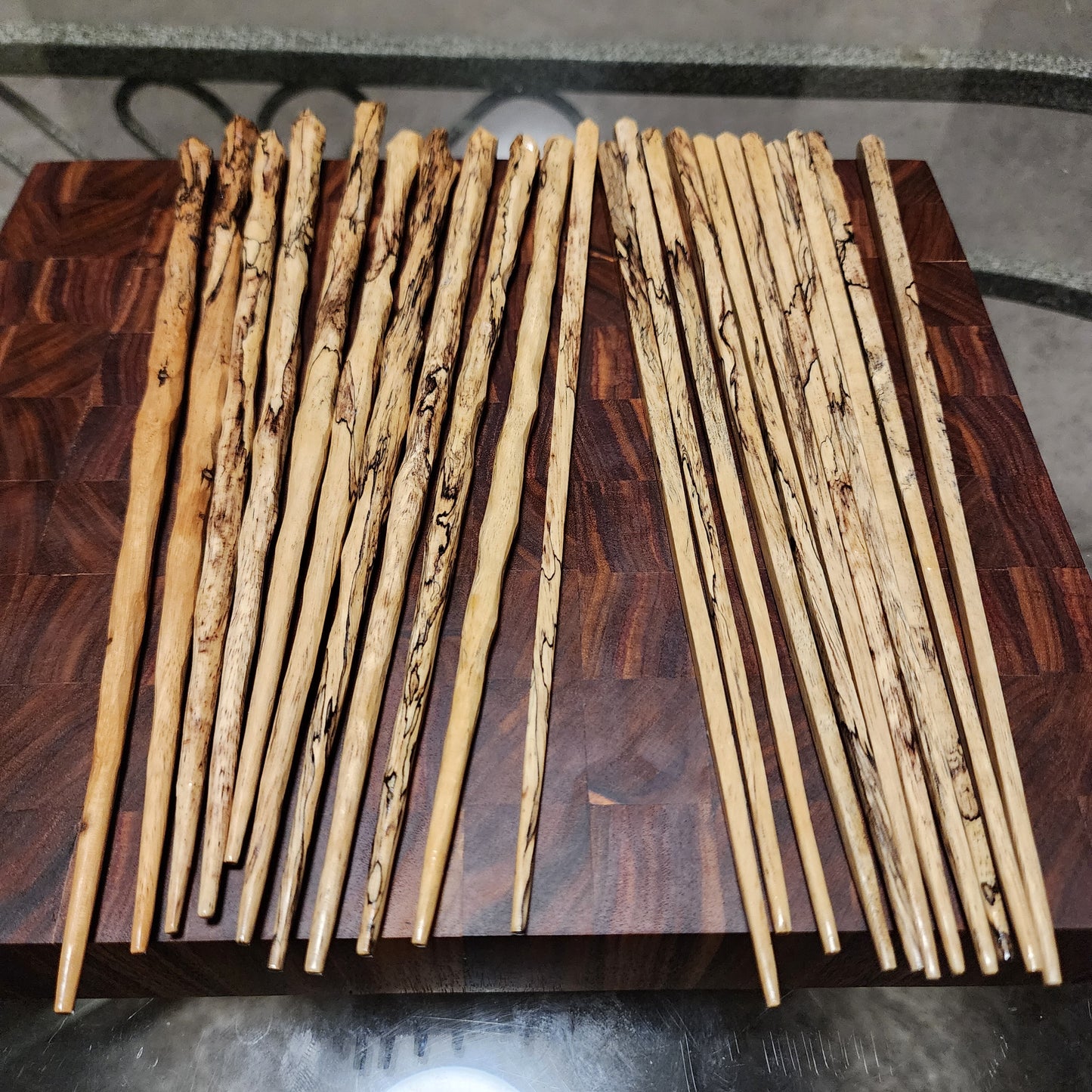 Spalted Tamarind Chopsticks