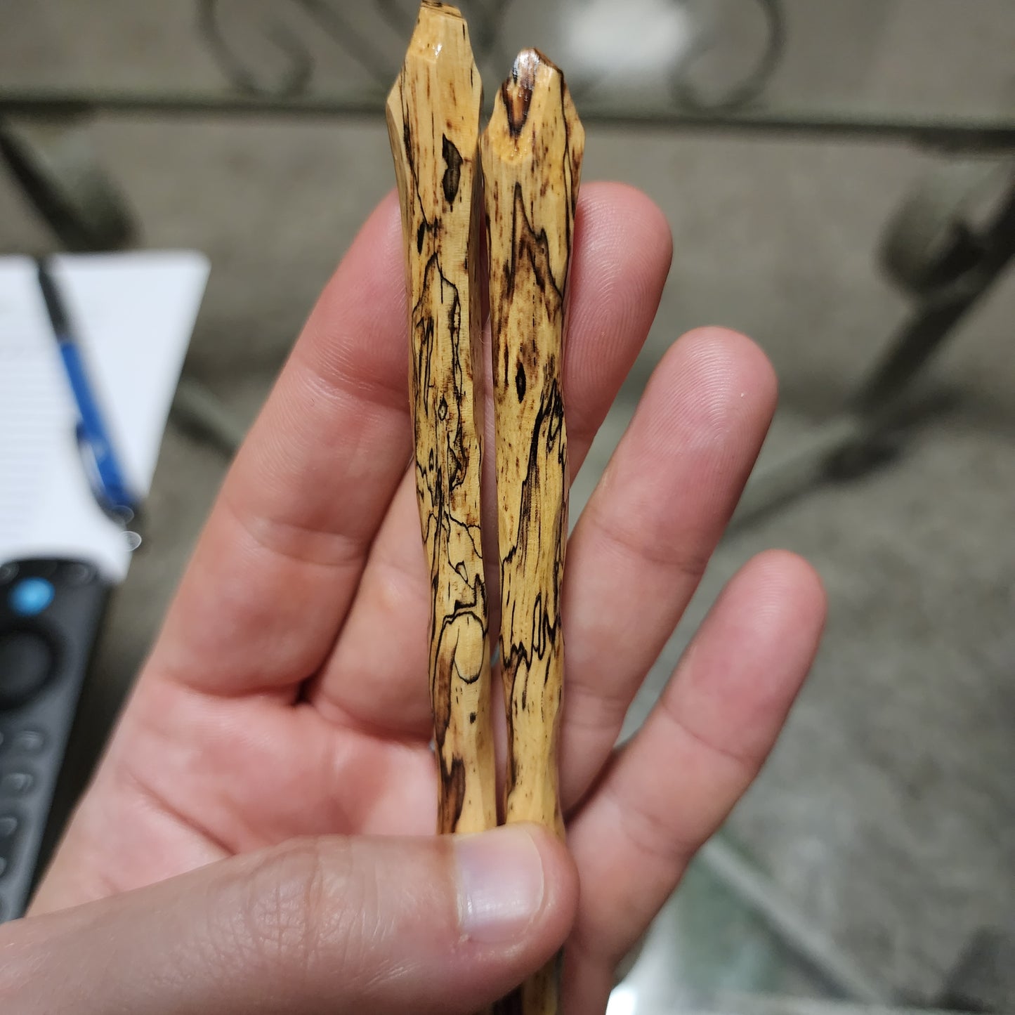 Spalted Tamarind Chopsticks