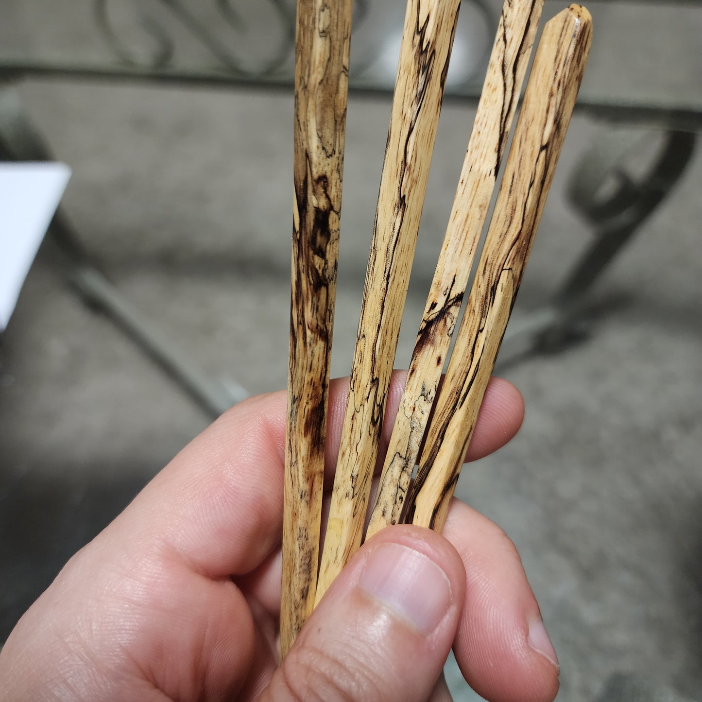 Spalted Tamarind Chopsticks