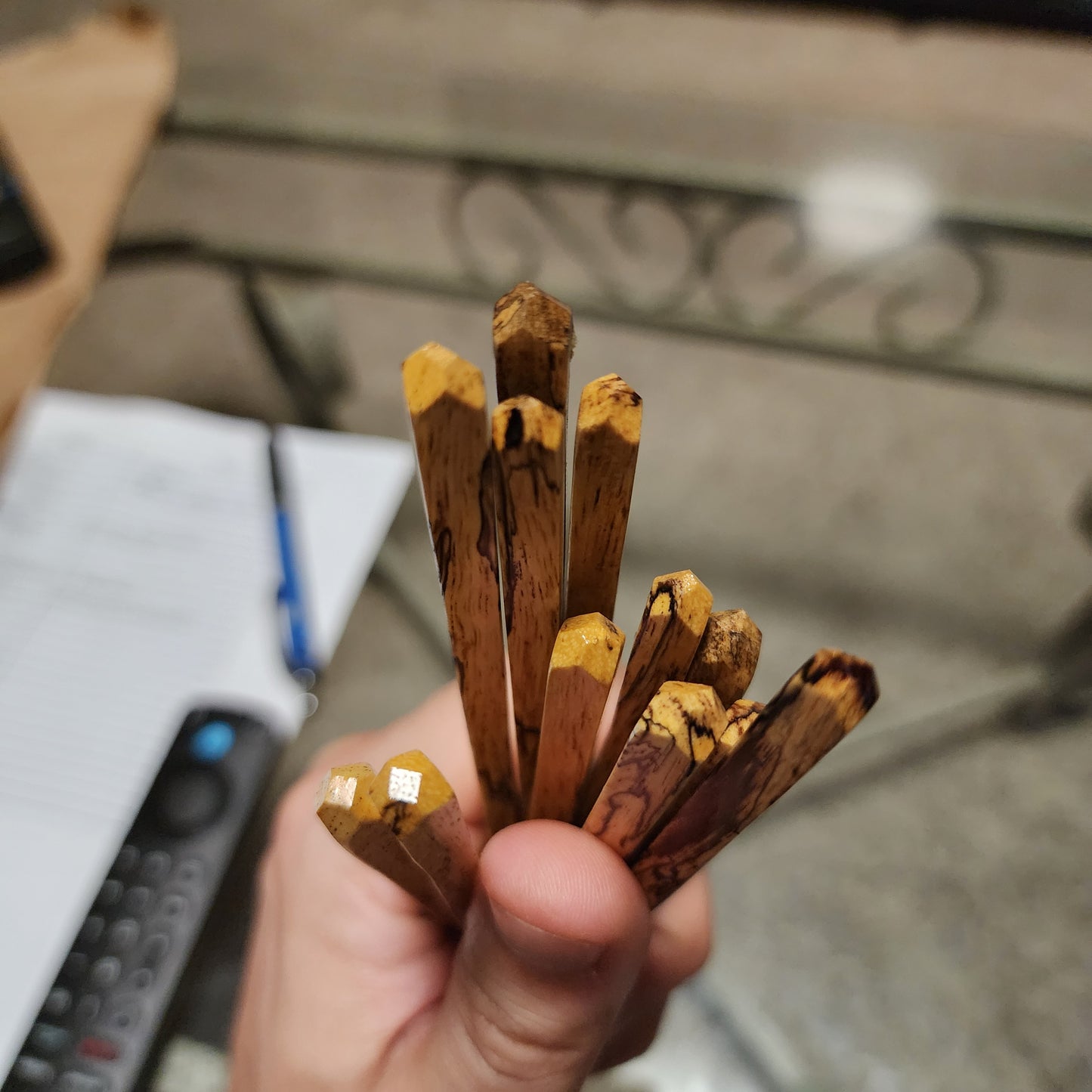Spalted Tamarind Chopsticks