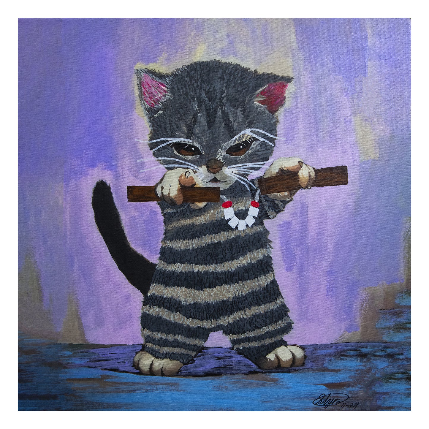 Nun-Chuck Kitten