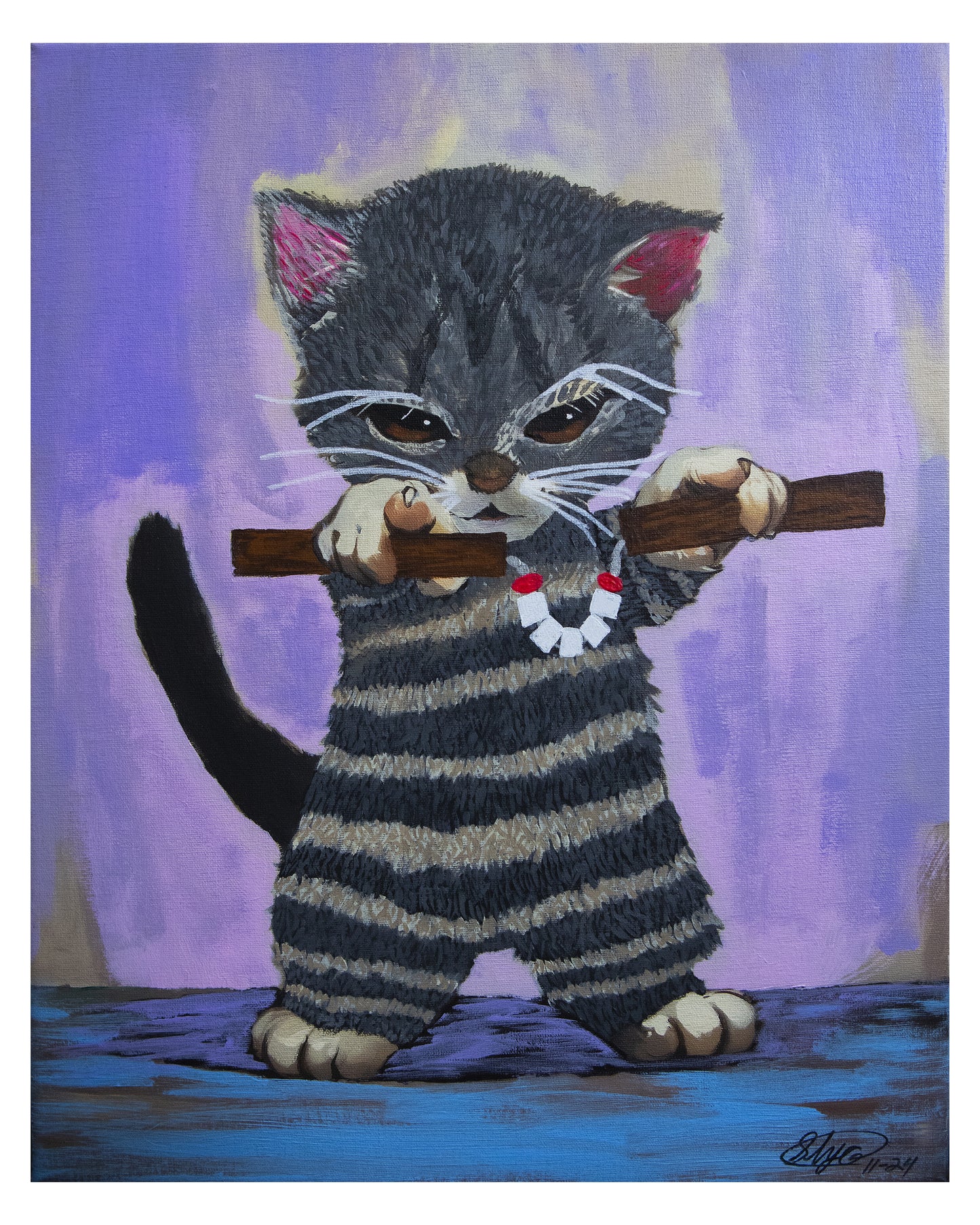 Nun-Chuck Kitten