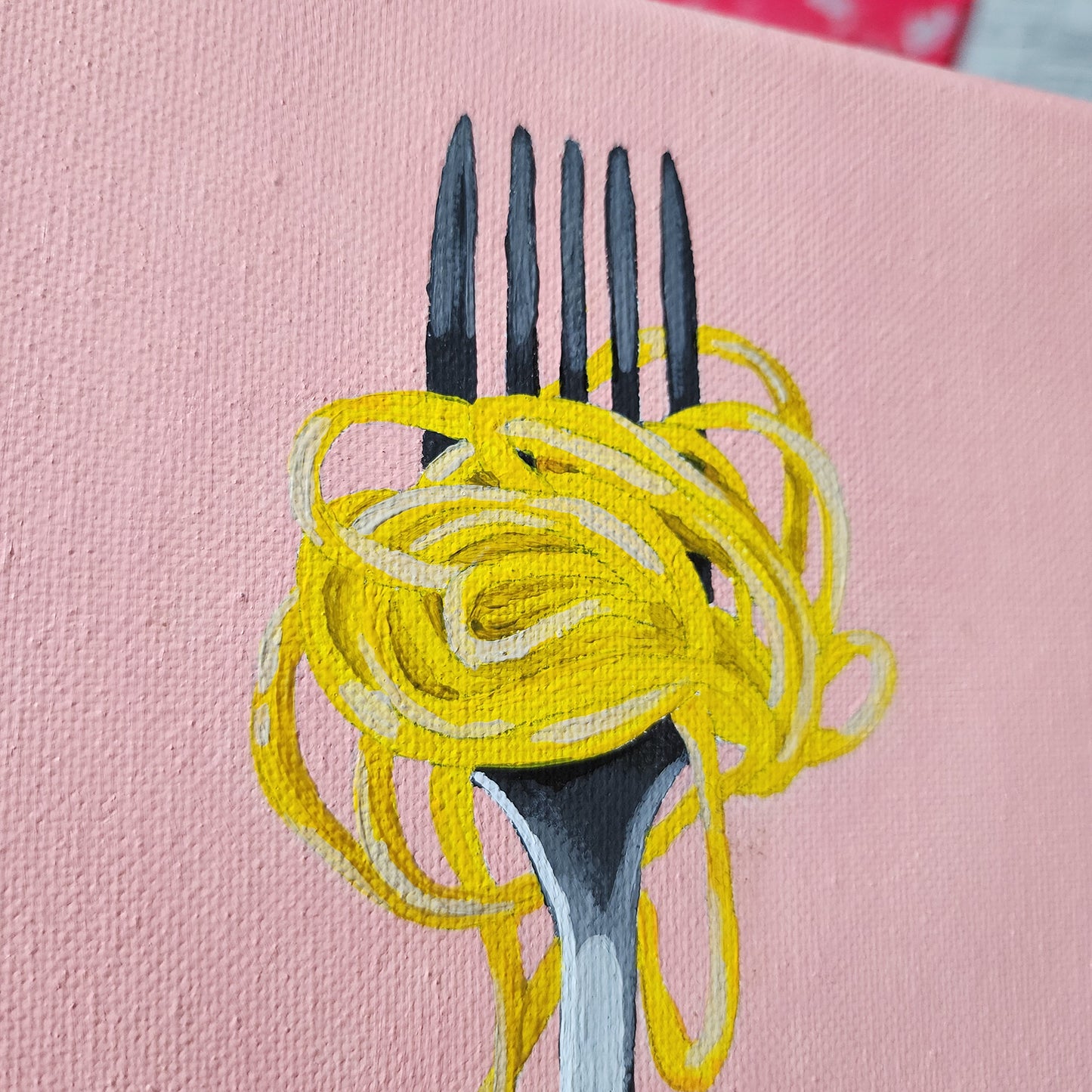 Spaghetti on Pink, prints