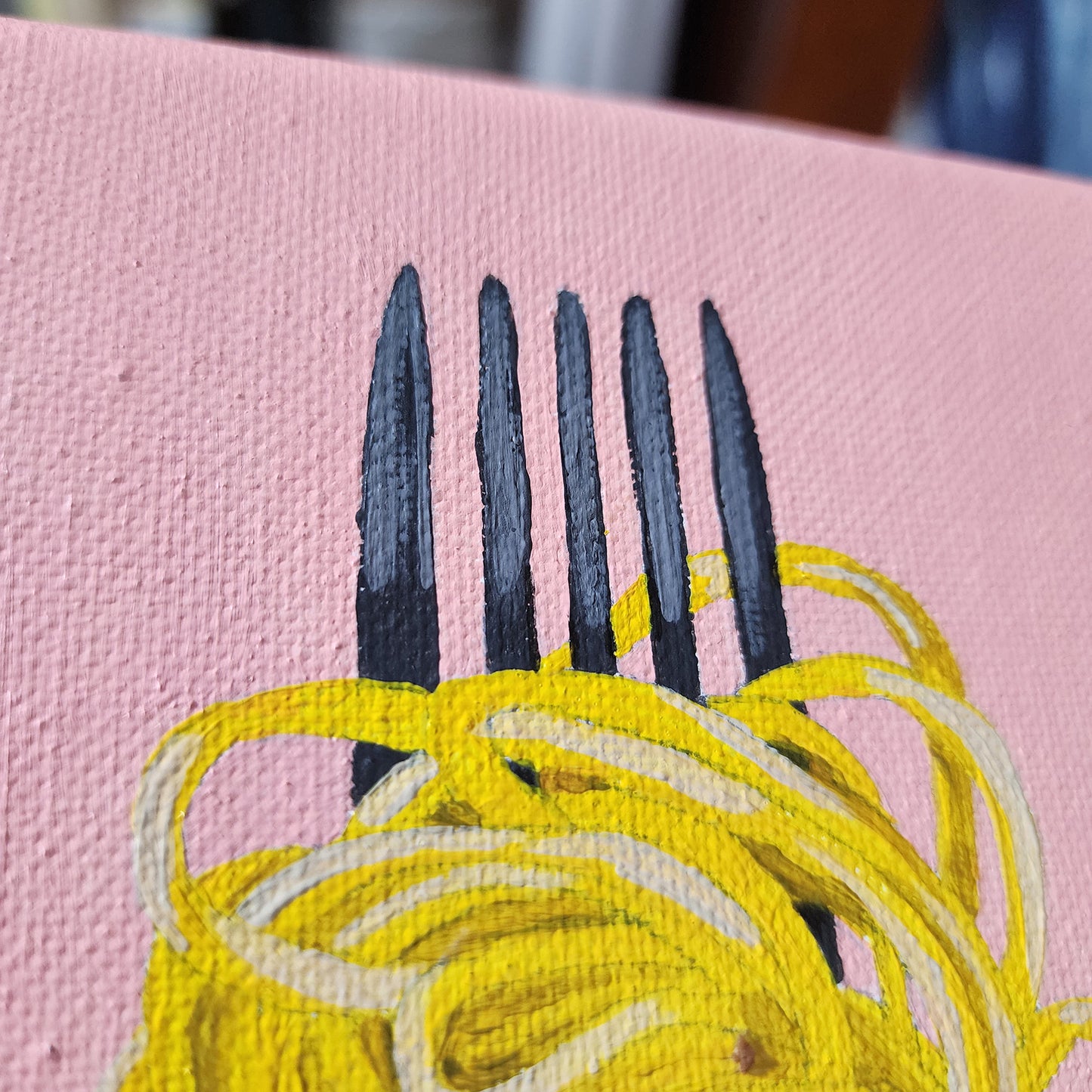 Spaghetti on Pink, prints