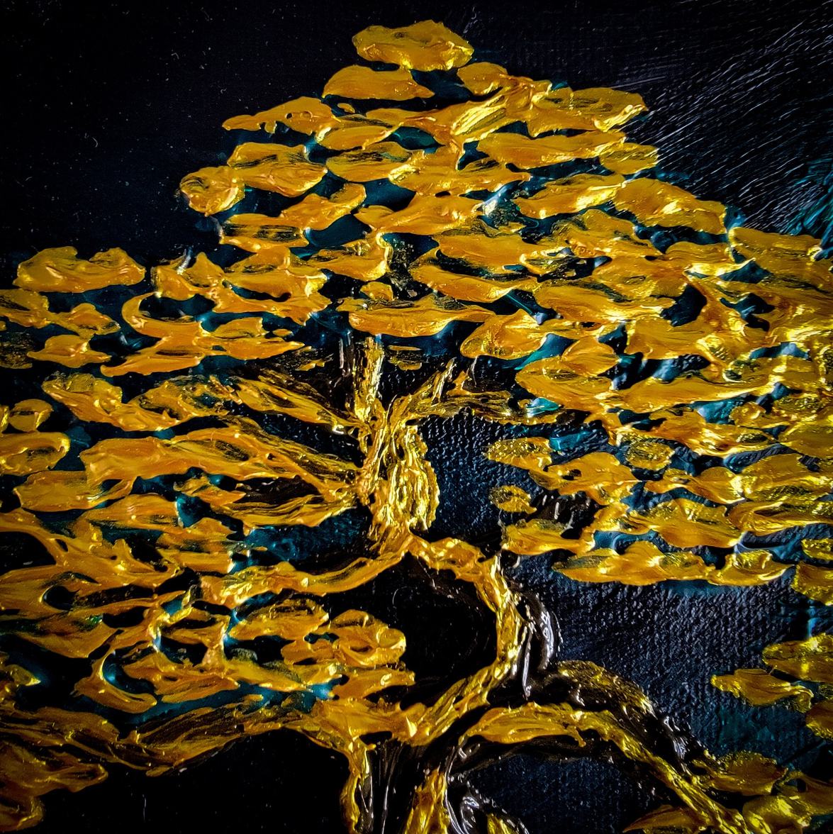 Golden Bonsai Prints