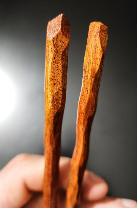 Macacauba Wood Chopsticks, 9"