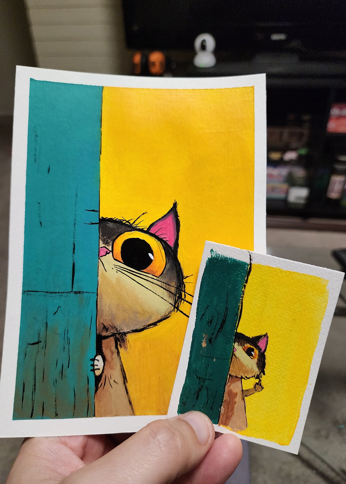 Just Peepin' - prints