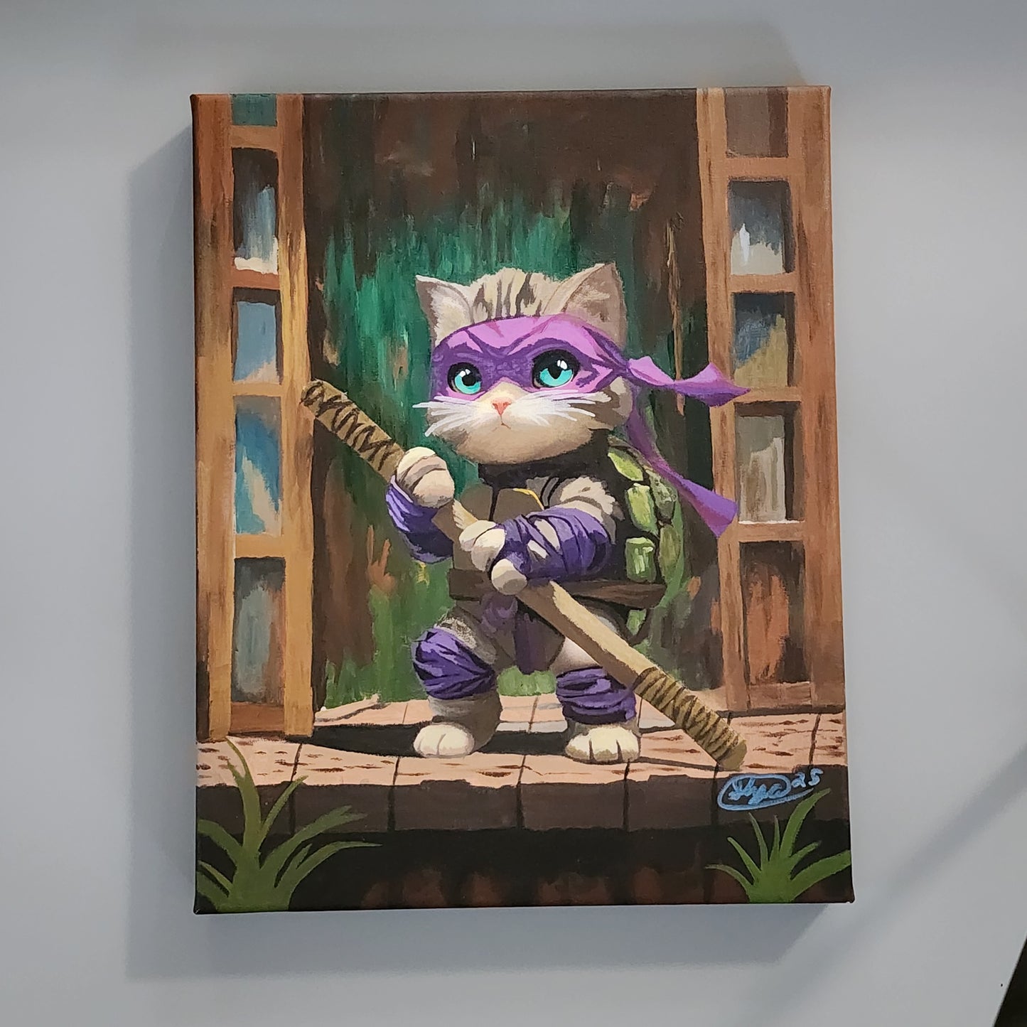 Meowtant Ninja Kitten Print set