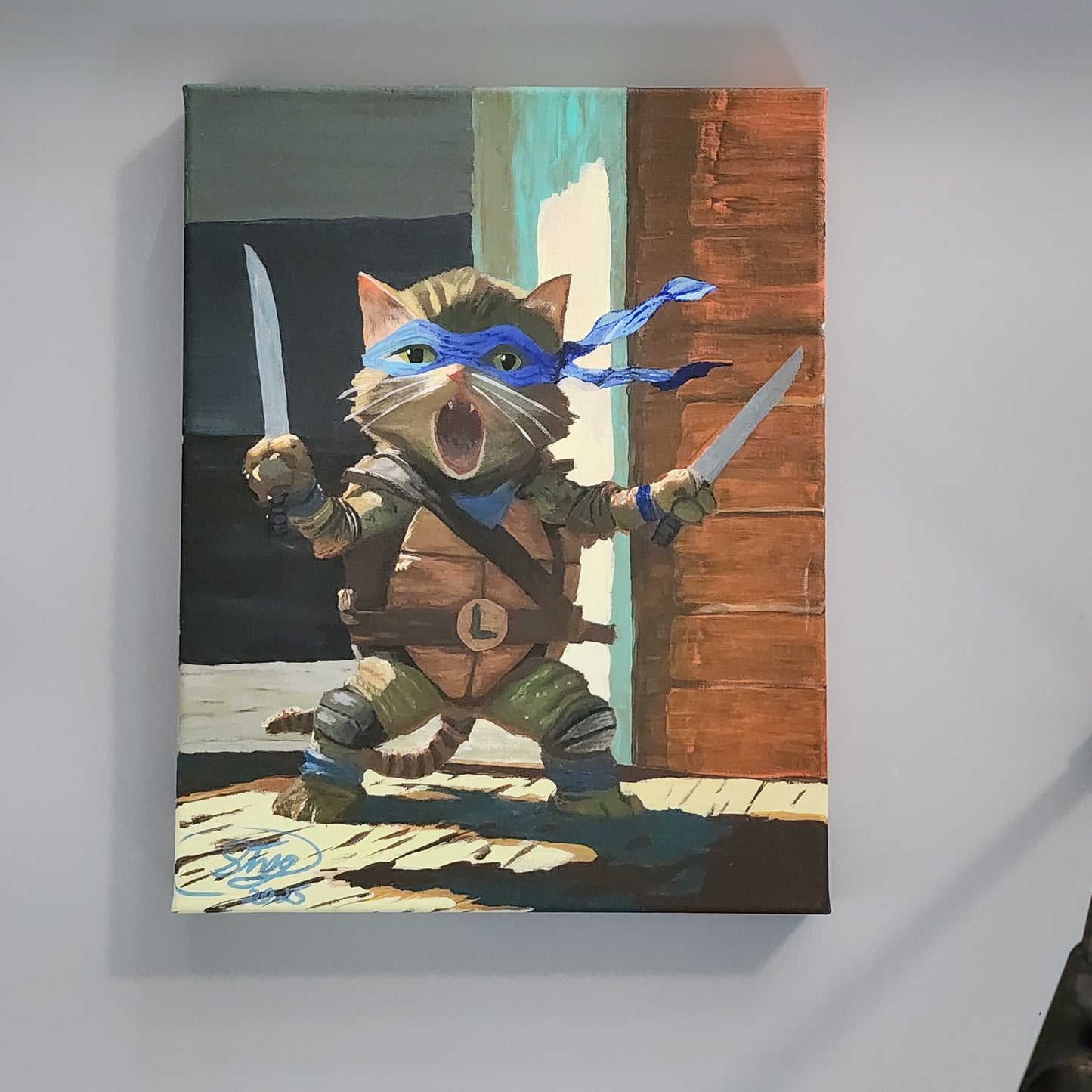 Meowtant Ninja Kitten Print set