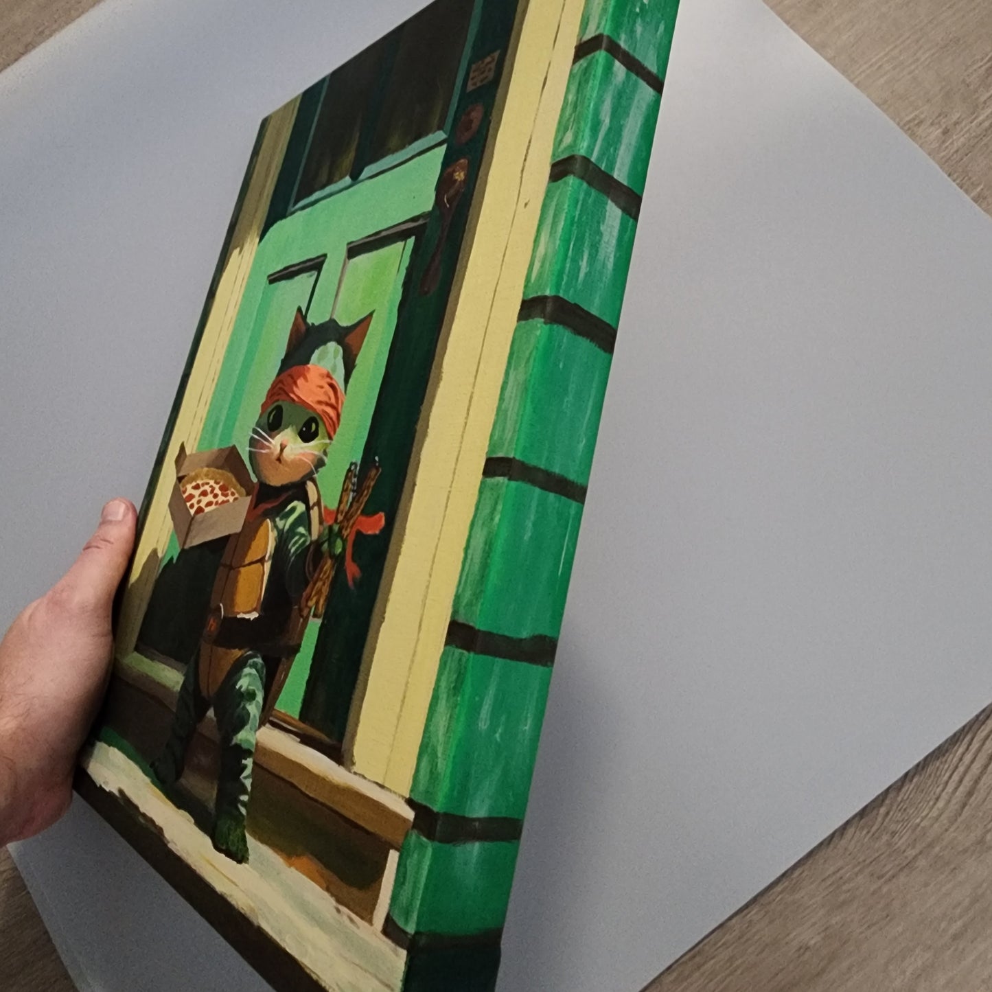 Meowtant Ninja Kitten Print set