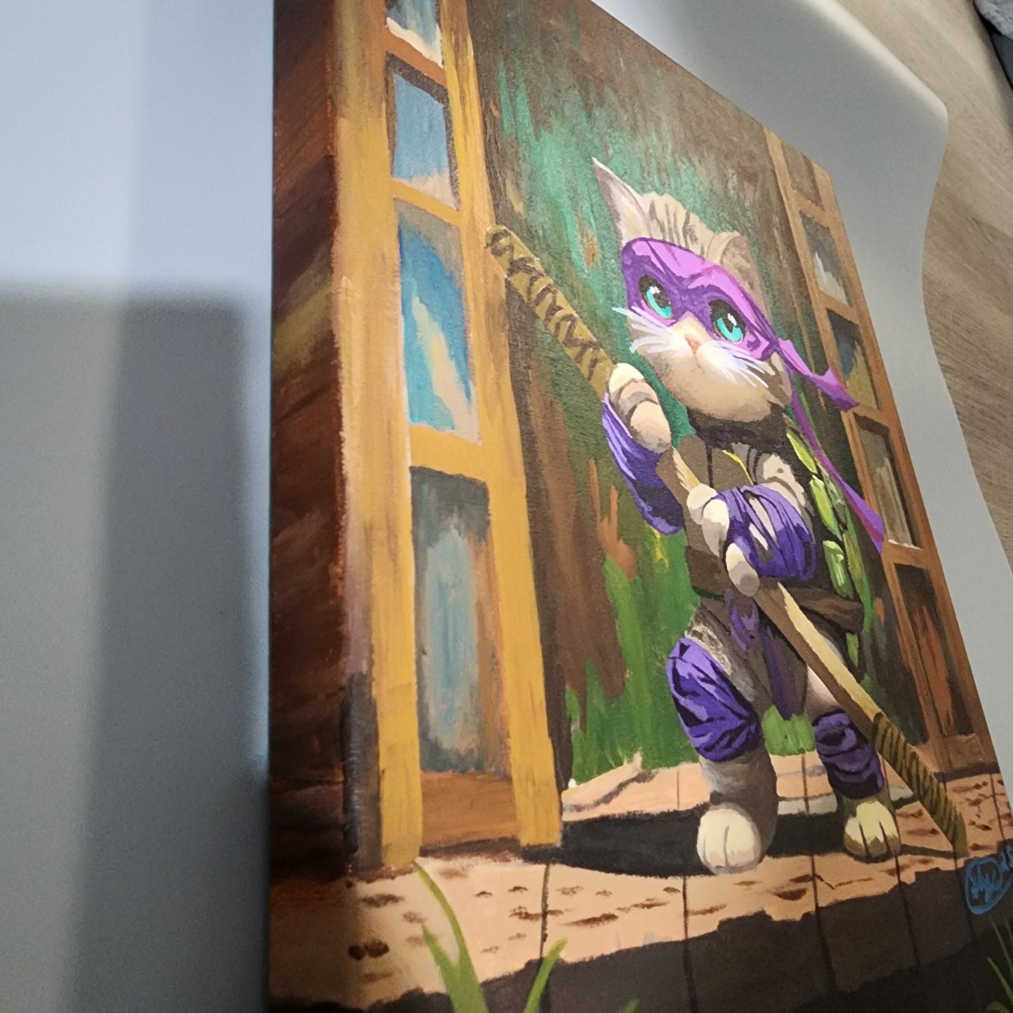 Meowtant Ninja Kitten Print set