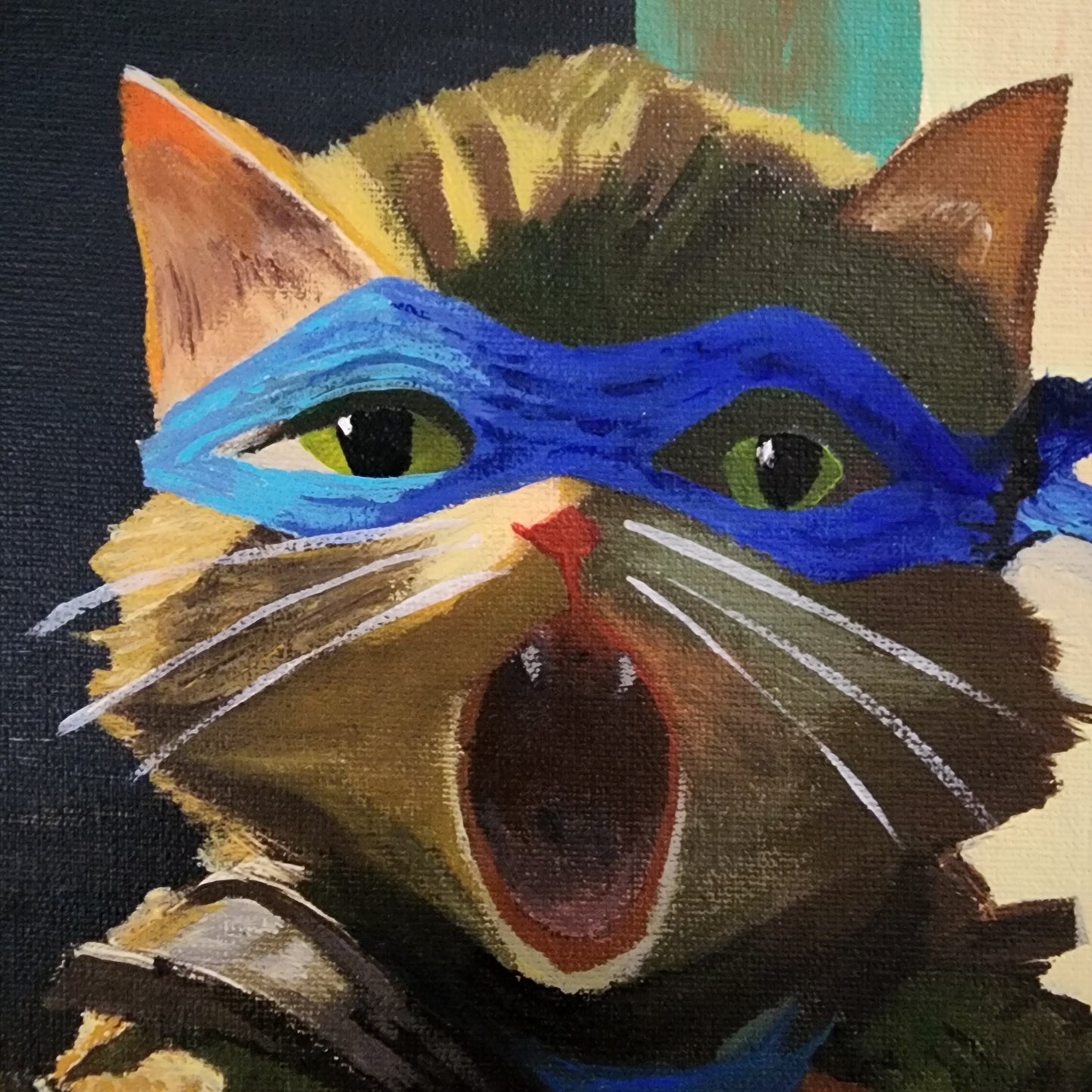 Meowtant Ninja Kitten Print set