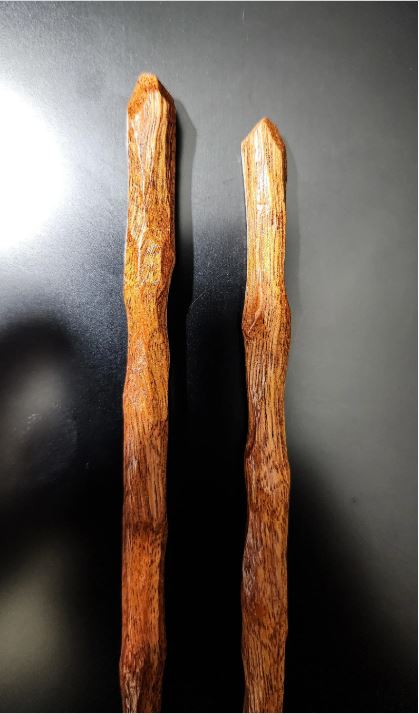 Macacauba Wood Chopsticks, 9"