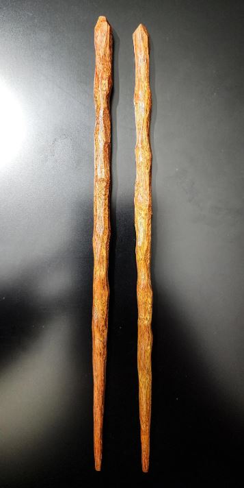 Macacauba Wood Chopsticks, 9"