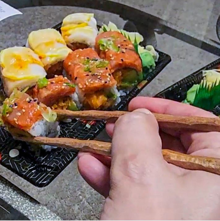 Macacauba Wood Chopsticks, 9"